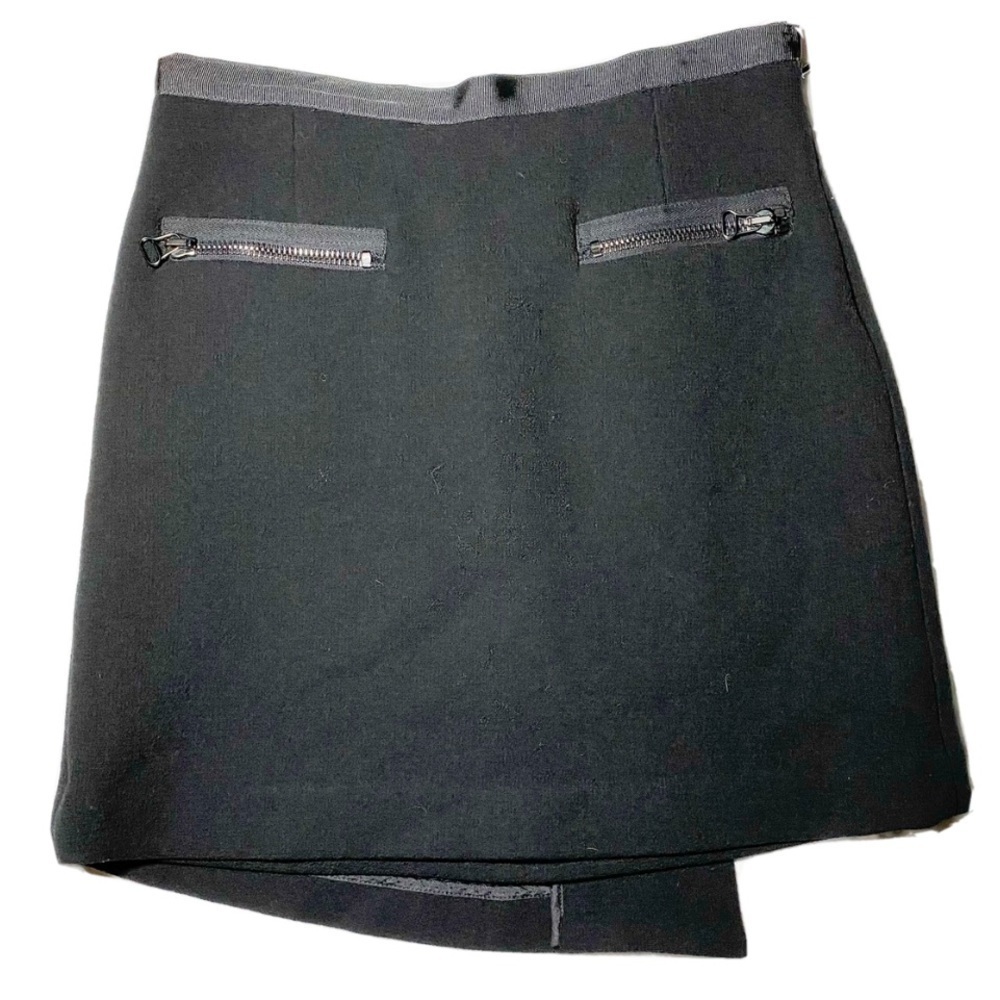 3.1 Phillip Lim black wool skirt SZ 2